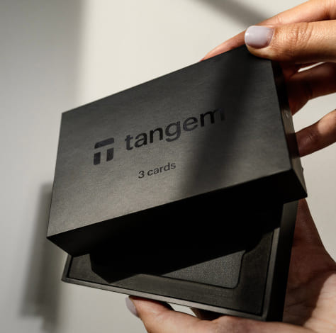 کیف پول سخت افزاری تنجم Tangem سه کارته