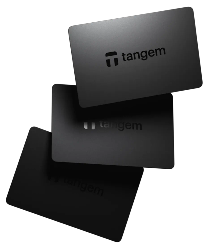کیف پول سخت افزاری تنجم Tangem سه کارته