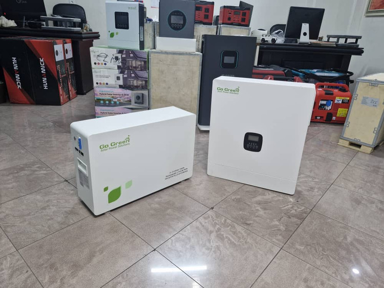 باتری لیتیوم برند Go Green 10KWH مدل GGESS 10kwh دویست آمپر ساعت 10 کیلووات ساعت
