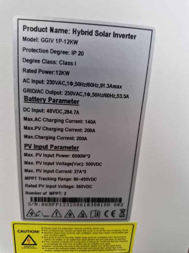 سانورتر گوگرین 12kw مدل GGIV 1p_ 12kw GO GREEN