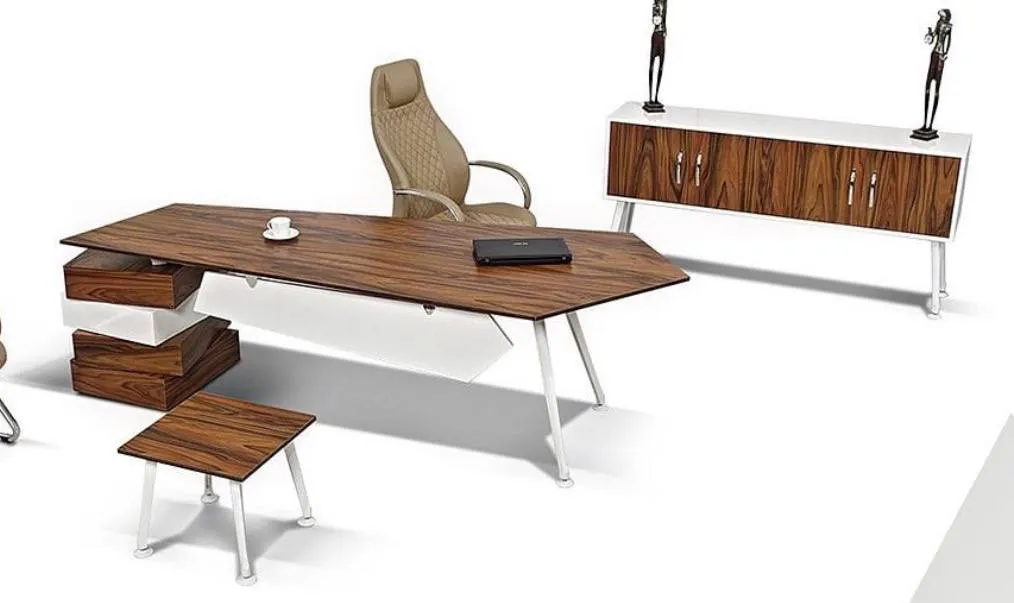 میز مدیریت m102 تمام زاویه پایه فلزی