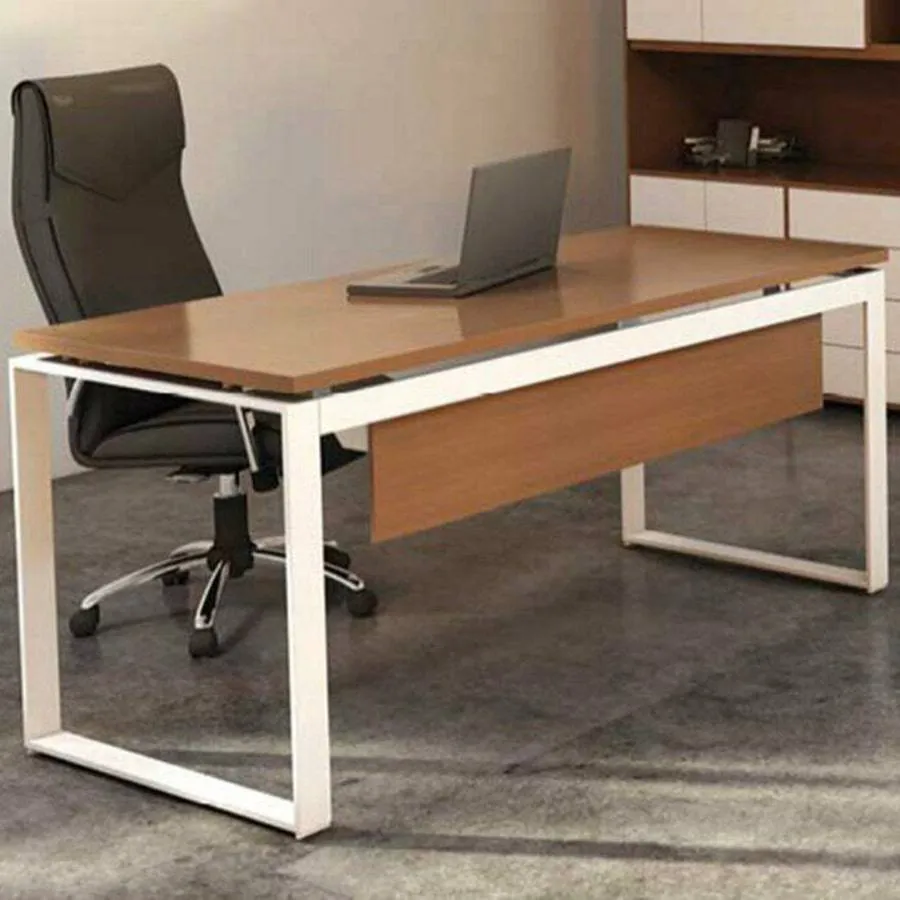 میز کارشناسی و کارمندی MDF کد E204 قابل سفارش در ابعاد و رنگ های مختلف