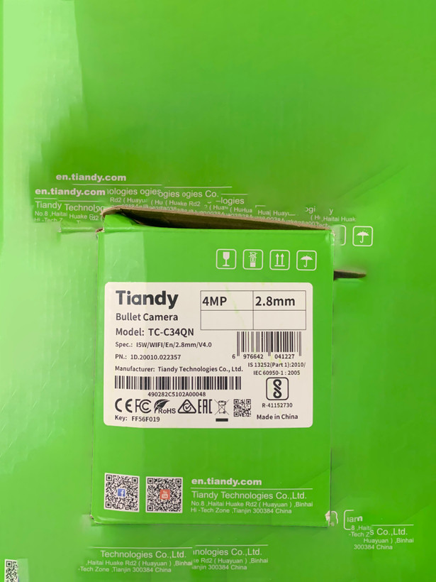 دوربین مدار بسته مدل Tiandy TC-C34QN