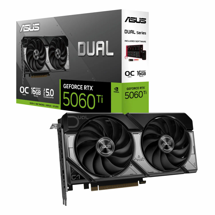 کارت گرافیک ASUS RTX 5060ti Dual 16GB